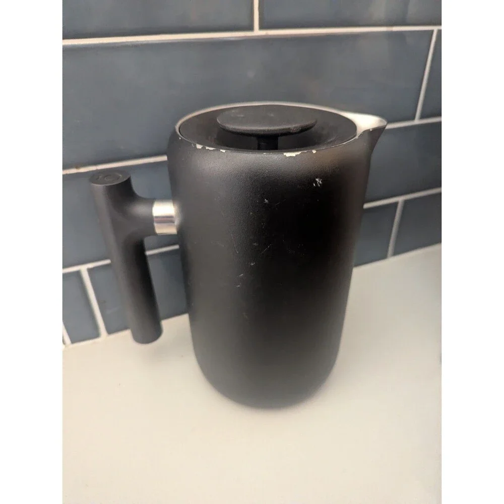 Fellow Clara French Press Coffee Maker - Matte Black, 24oz